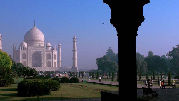 The Taj Mahal a marvel on marble was built by the Mughal Emperor Shah Jahan.